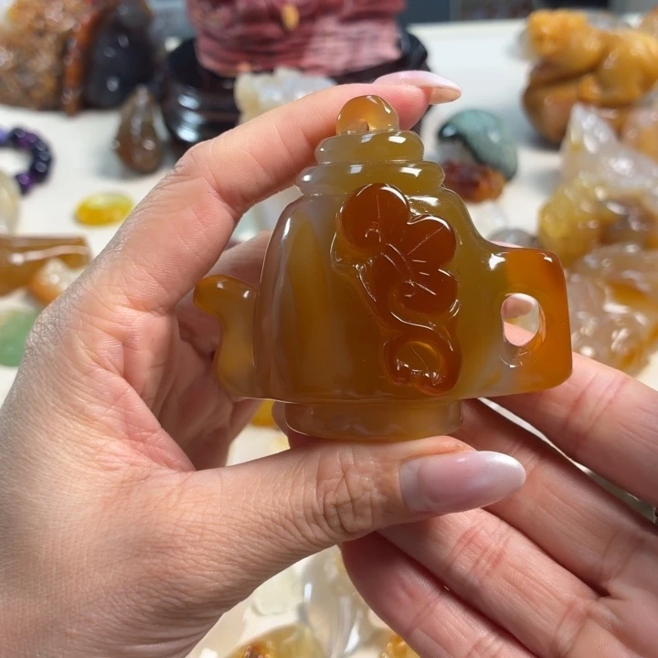 未镶嵌吊坠(不含链)玛瑙/玉髓