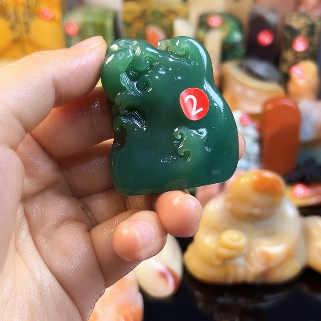 寿山石印石在家门口看你