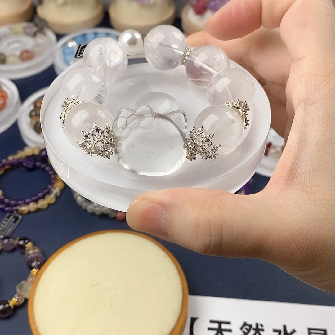 银S925镶嵌手链水晶
