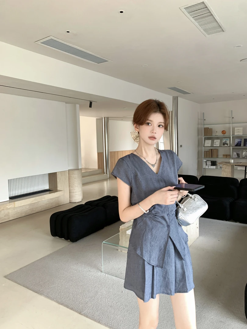 【芝士Cheese】银河梦境 显瘦气质时尚收腰套装