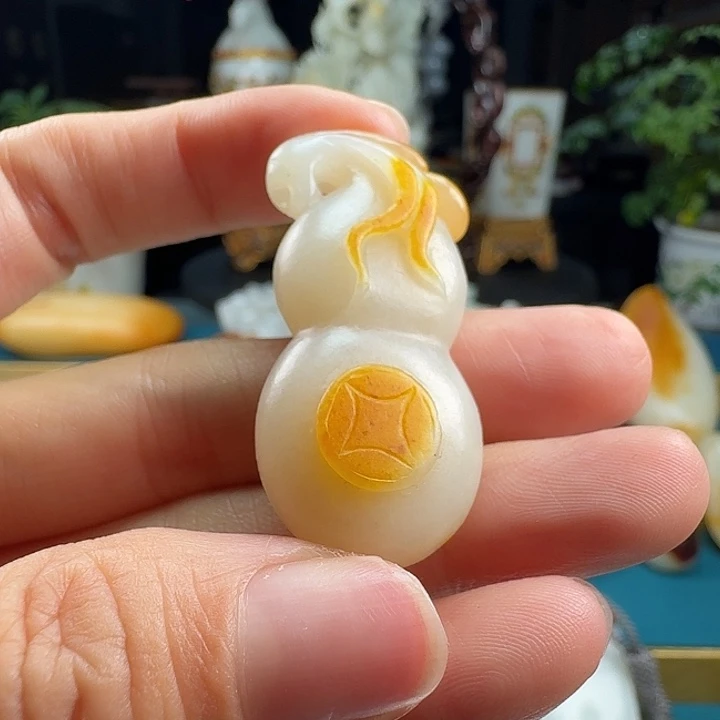 凡门玉府 精品和田玉 葫芦