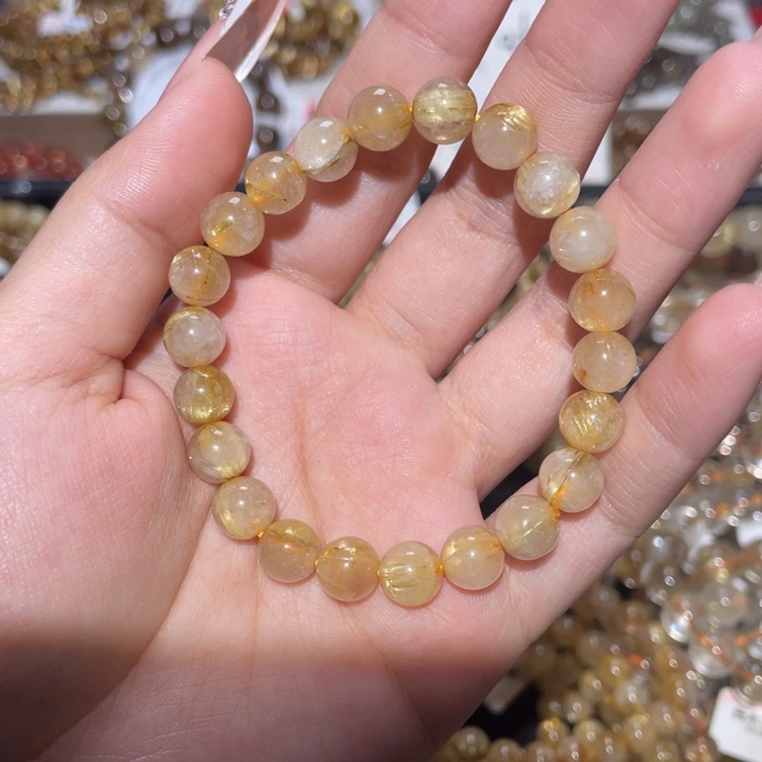 未镶嵌手链发晶大*手链