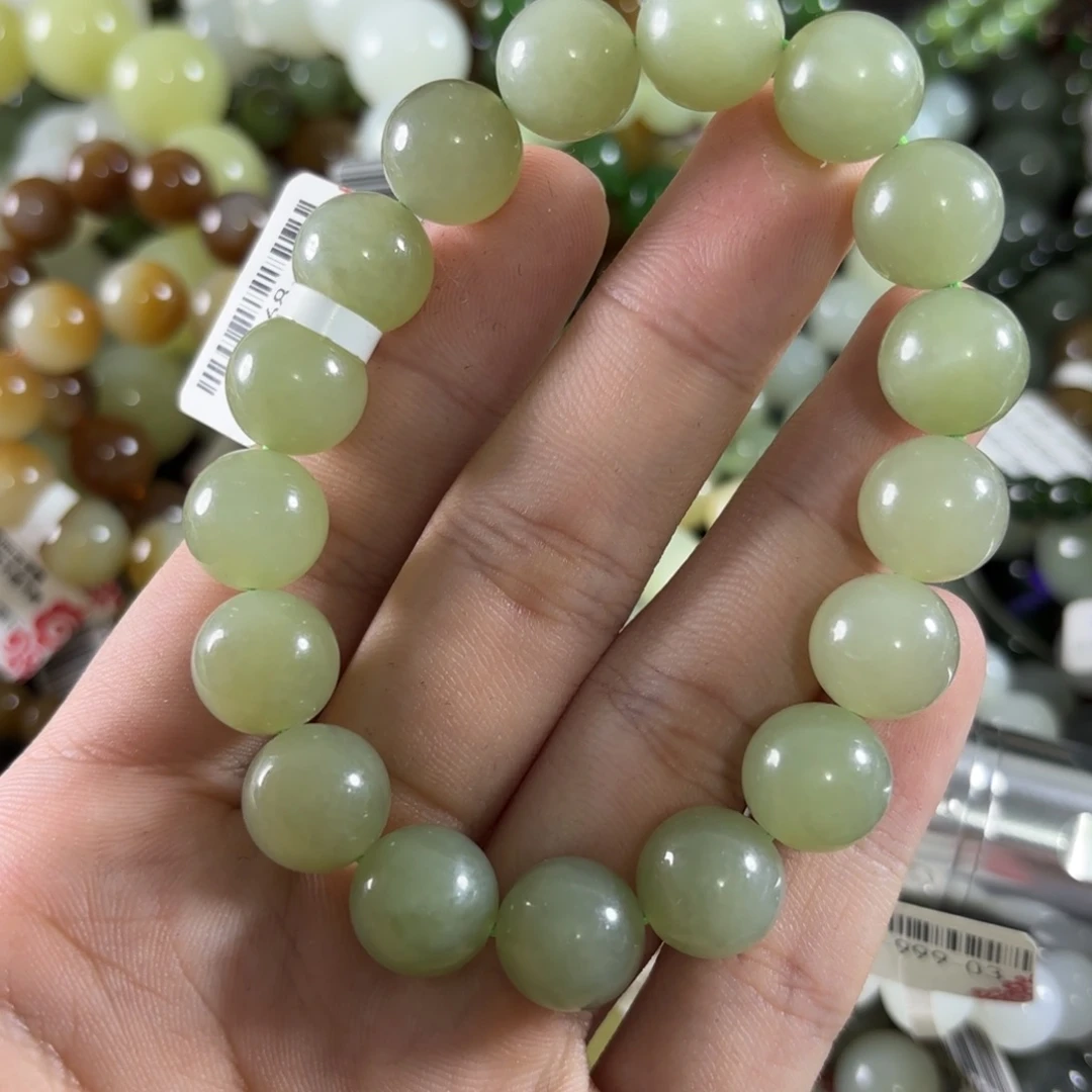 和田玉未镶嵌手链173