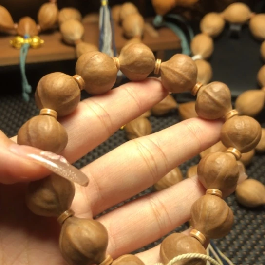 记***化橄榄核手串/手链素串