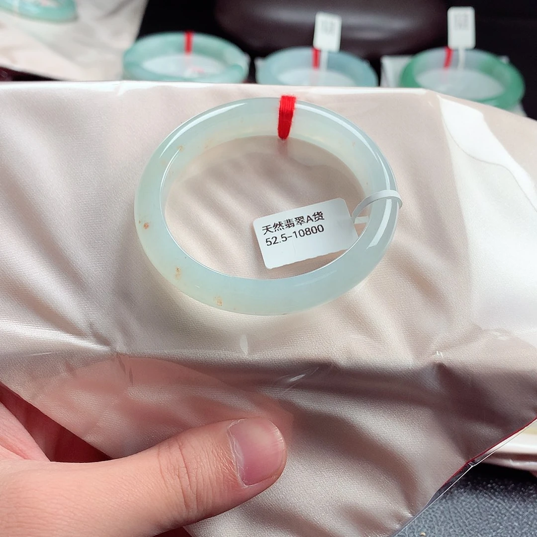 翡翠未镶嵌手镯缅甸翡翠天然手镯