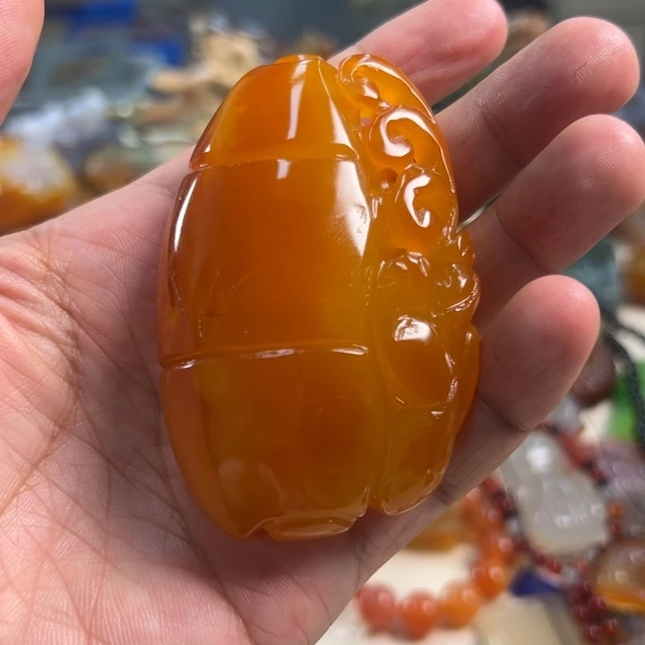 玛瑙/玉髓吊坠(不含链)未镶嵌