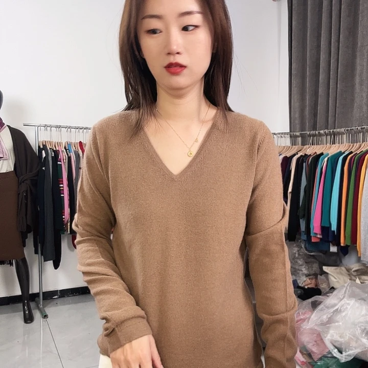 纯羊绒013。卡其色110斤
