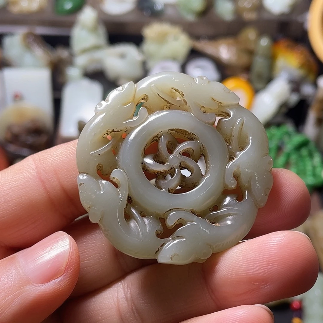 和田玉（糖玉）未镶嵌颈饰