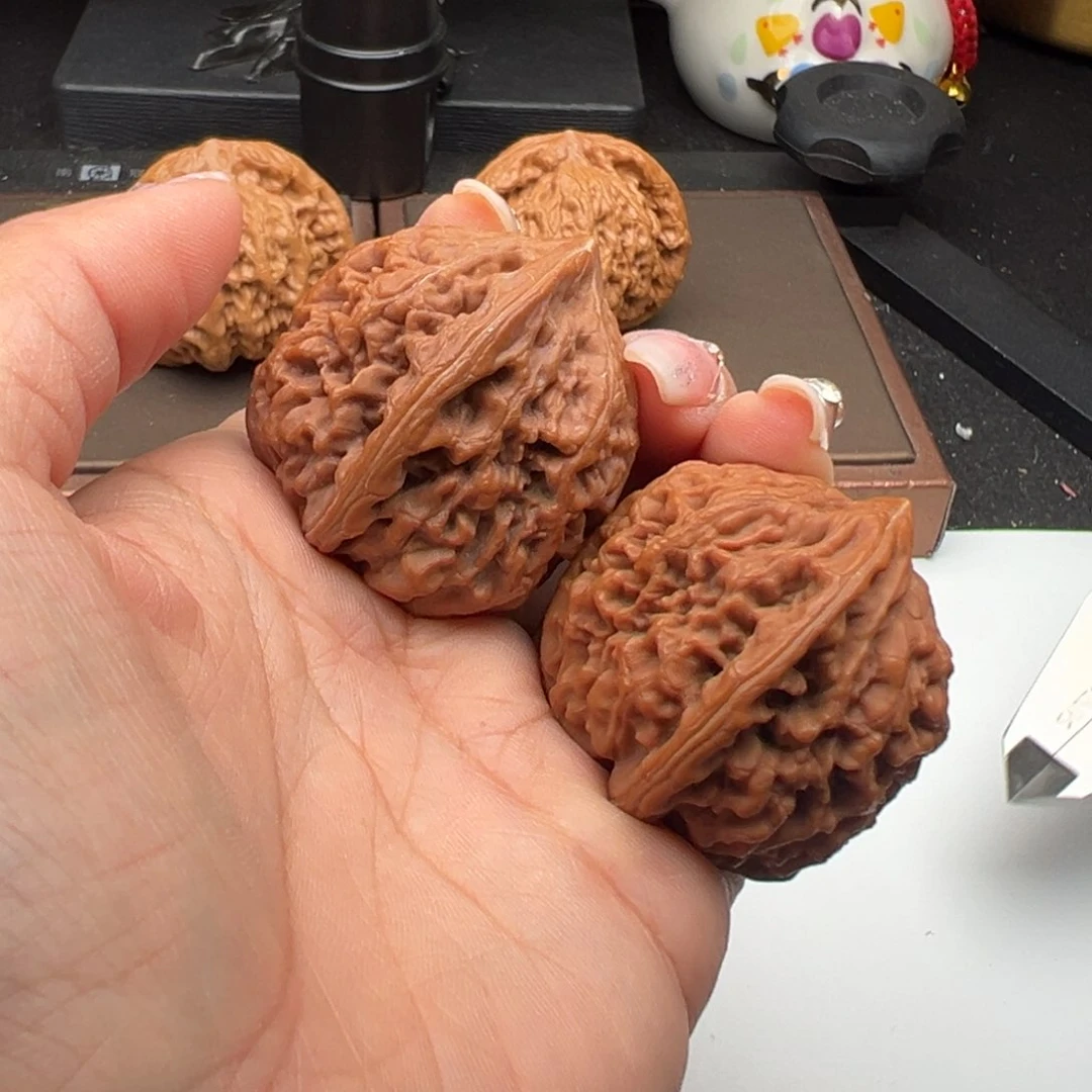 文玩核桃把件凤凰台41