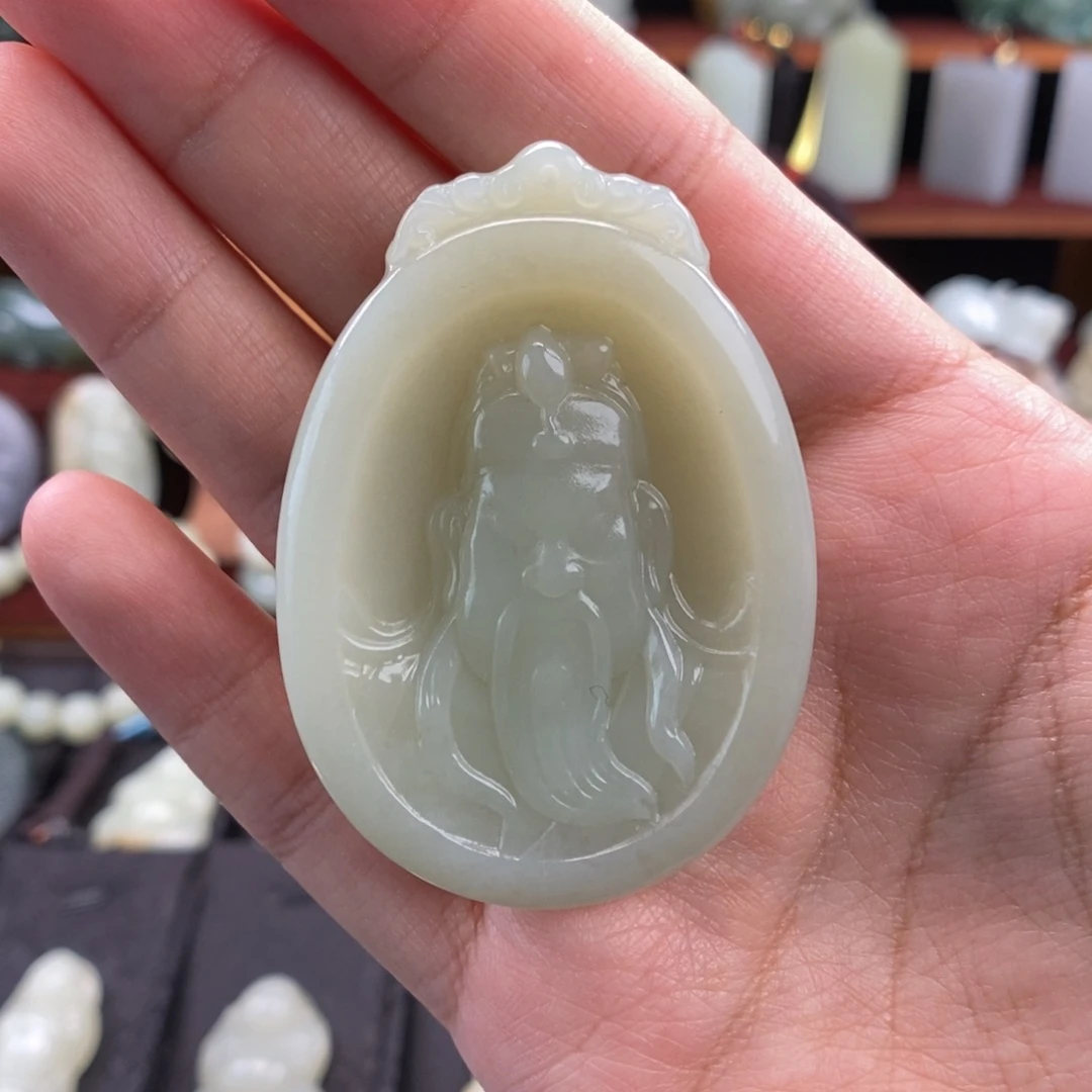 和田玉（糖玉）未镶嵌颈饰