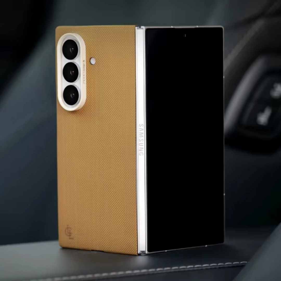 LLC适用三星Galaxy Z Fold7/Flip7凯夫拉磁吸ZYLON纤维手机壳