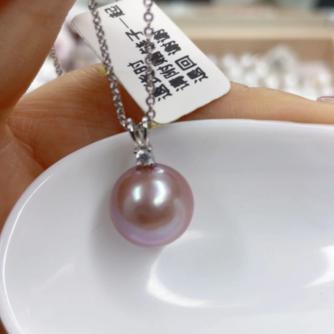 淡水珍珠未镶嵌吊坠(赠链)
