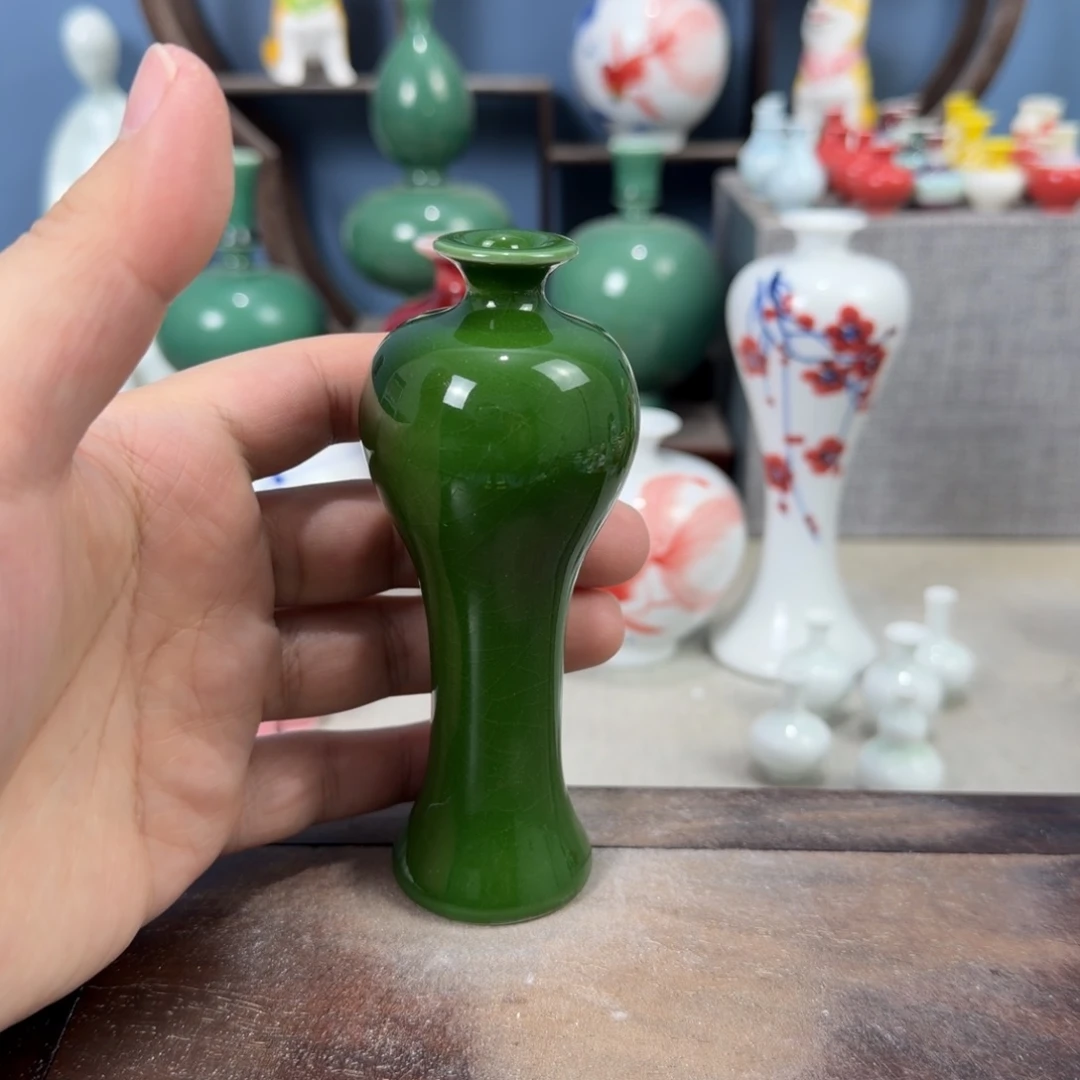 陶瓷手工小花器摆件
