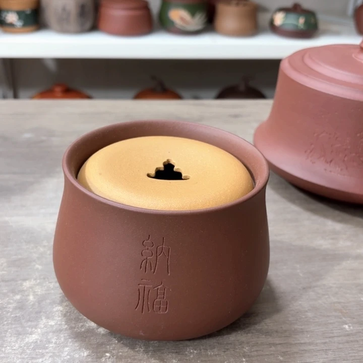 紫砂茶叶罐建水罐
