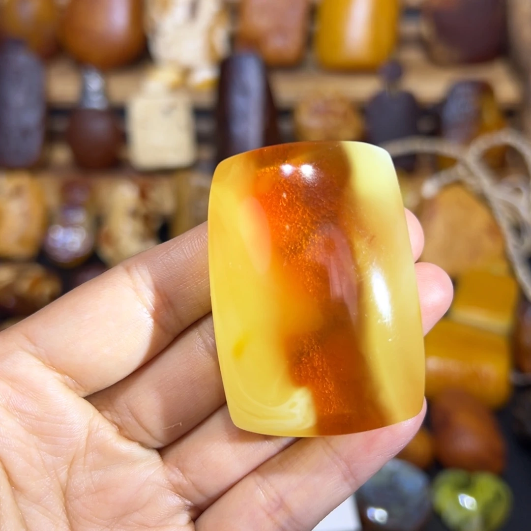 定制琥珀未镶嵌琥珀蜜蜡