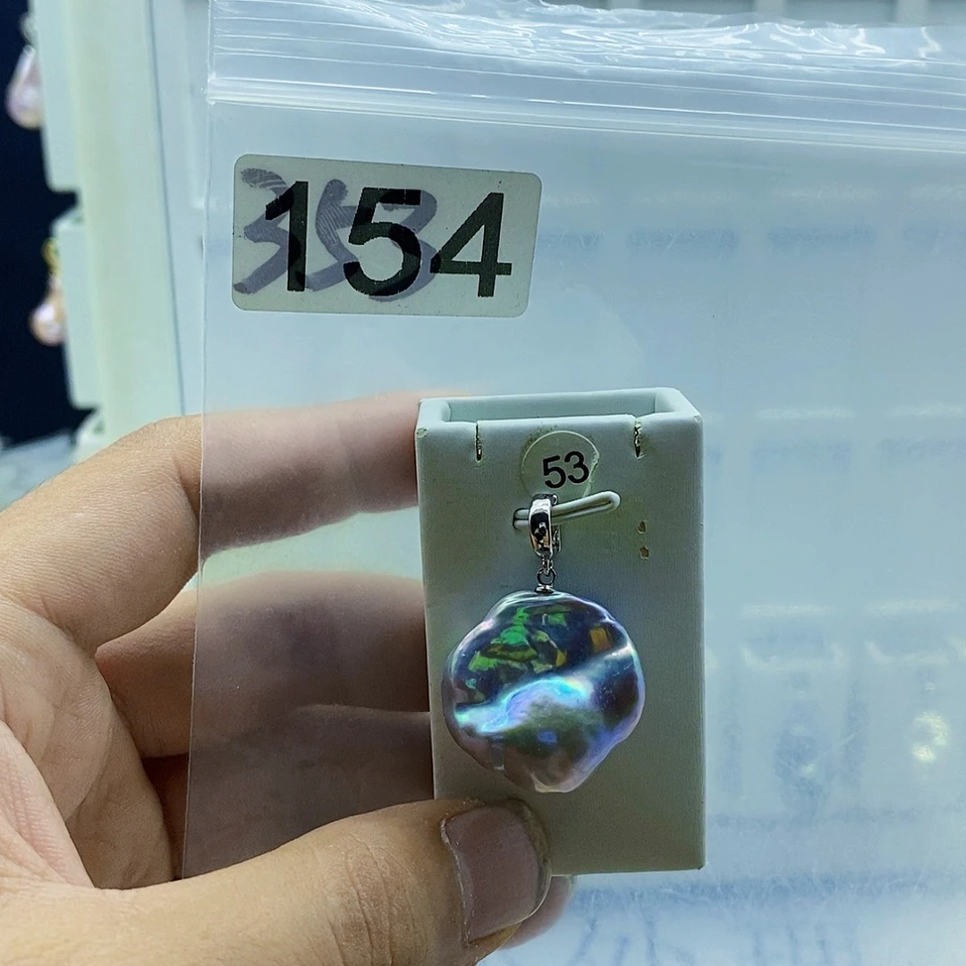 颈饰合金淡水珍珠