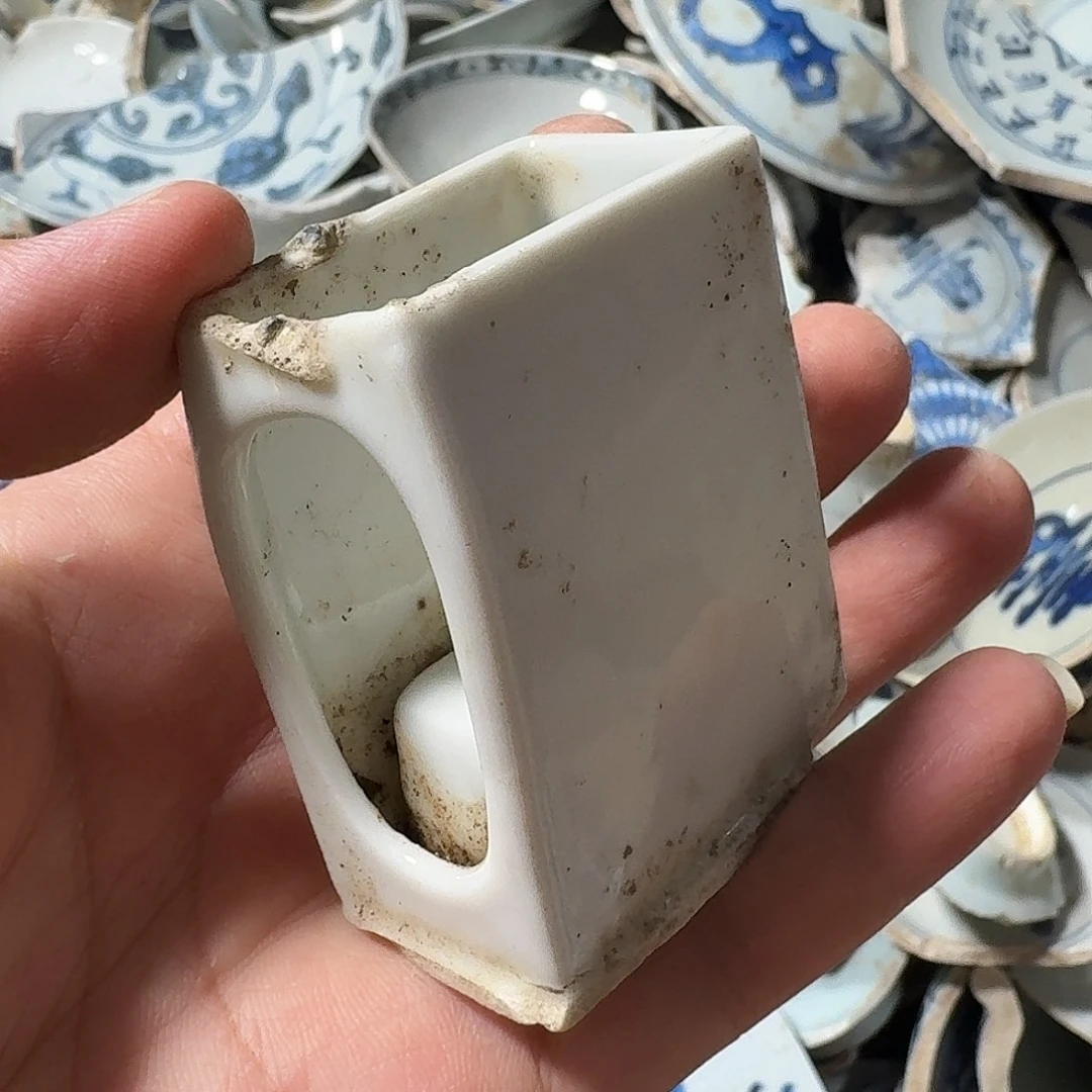古***堂瓷片瓷片标本，顺丰包邮