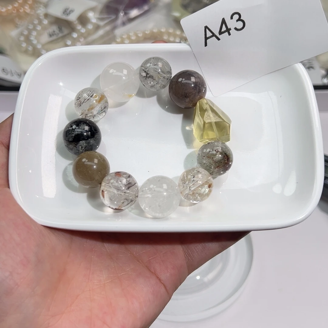 珠宝半成品未镶嵌水晶A43