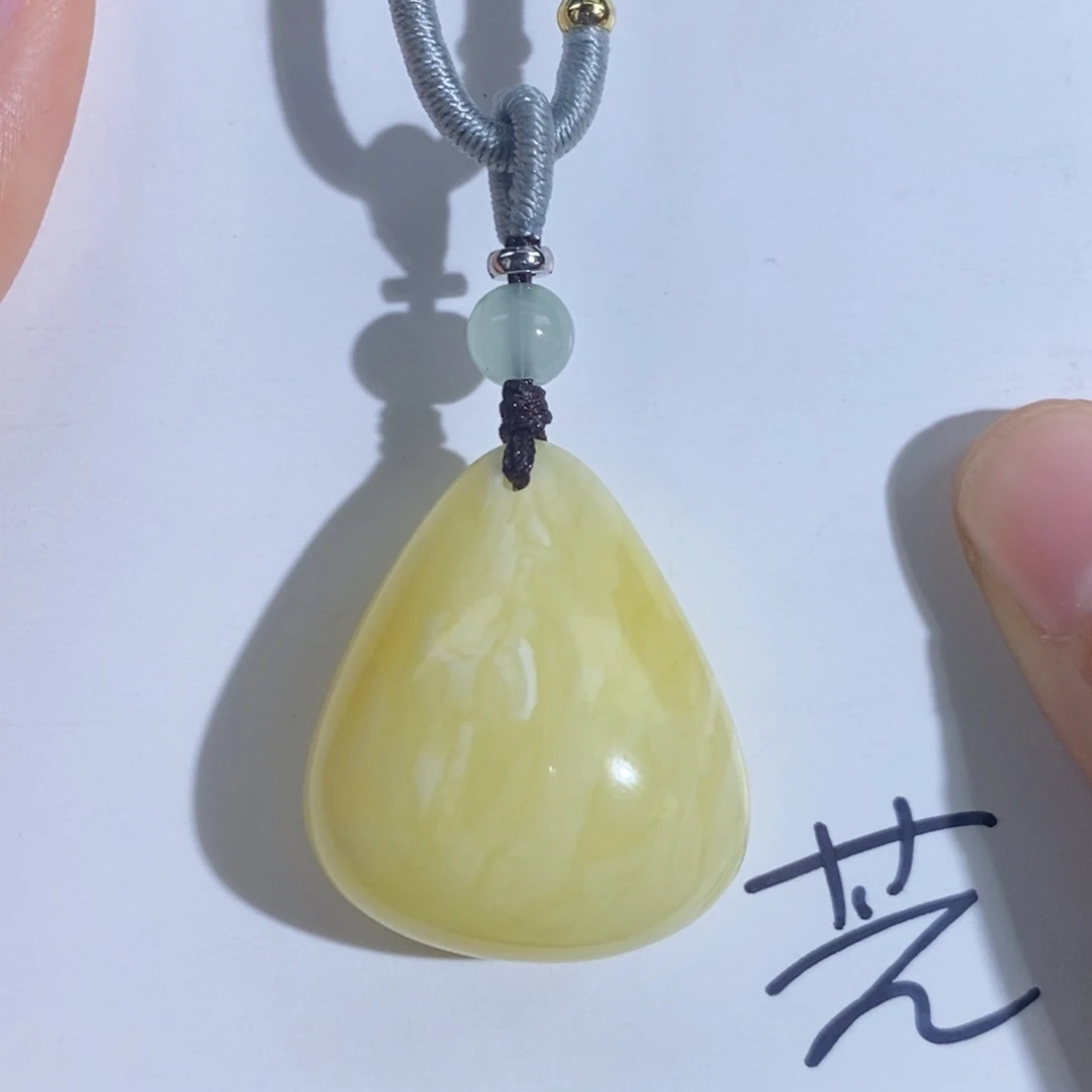 定制琥珀未镶嵌蜜蜡吊坠