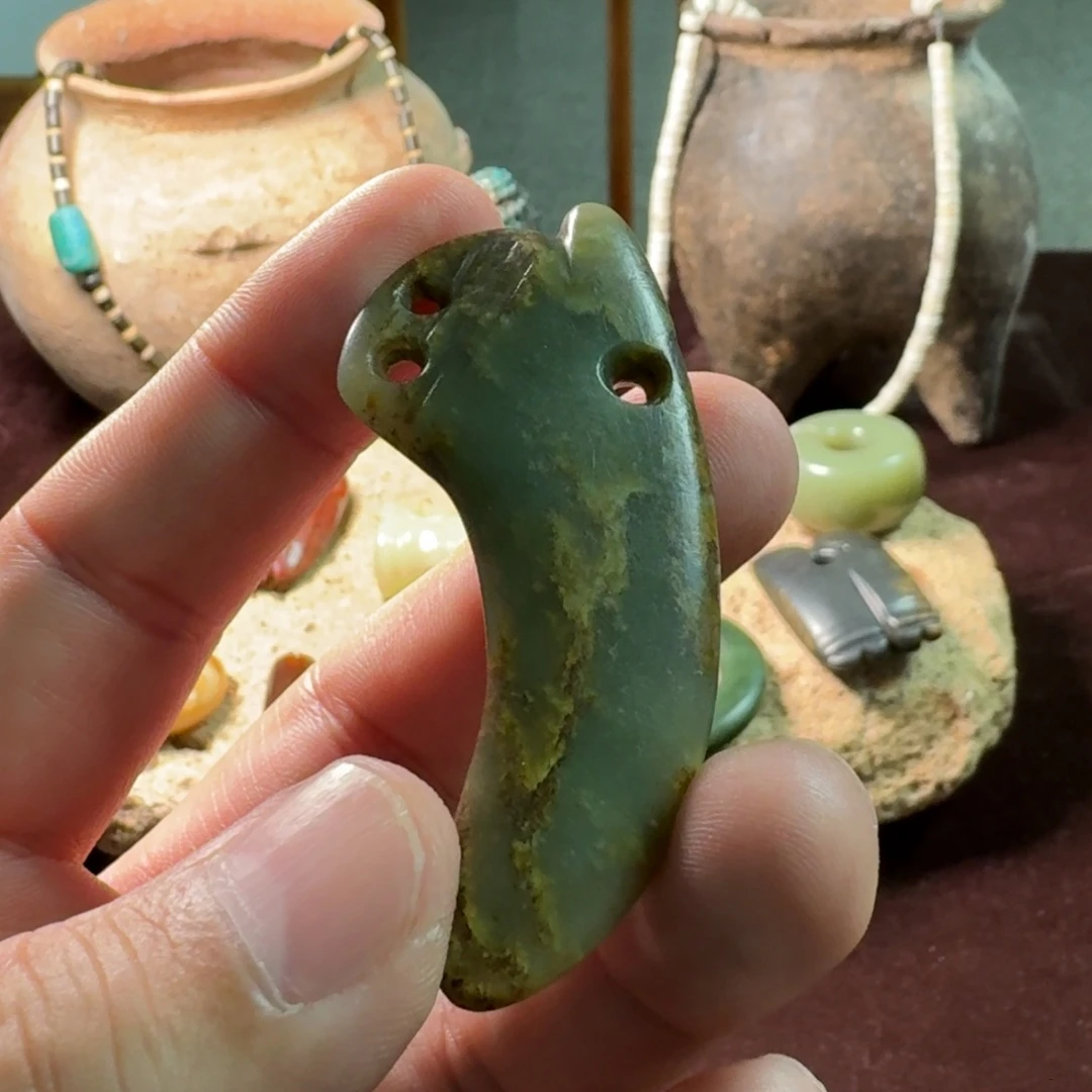 和田玉颈饰未镶嵌可*