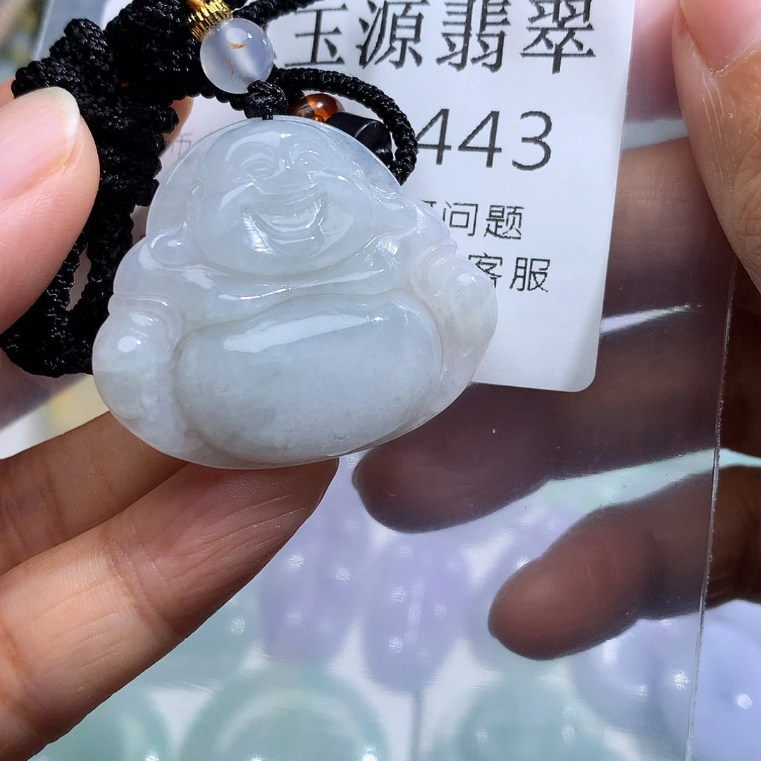 翡翠未镶嵌颈饰443