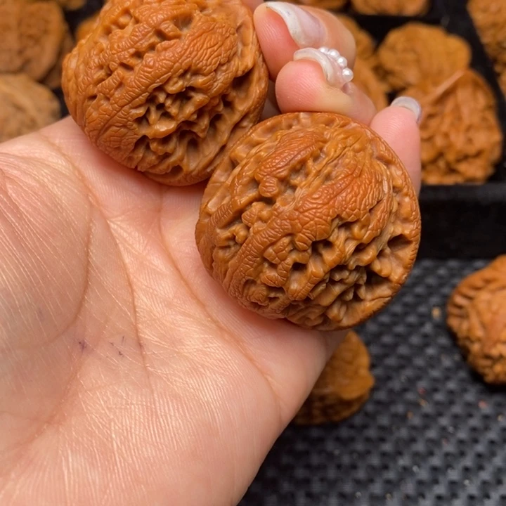 吊坠文玩核桃秦岭野生51