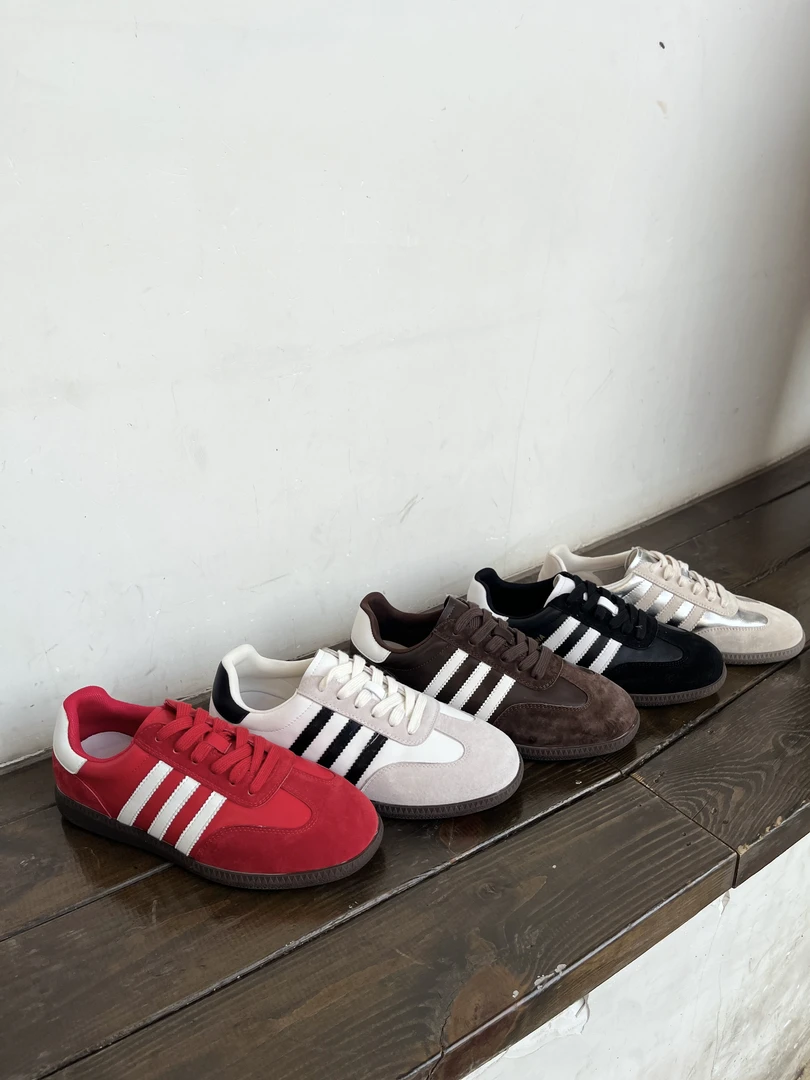 （真皮牛皮）休闲百搭时尚德训鞋女鞋（娜姐推荐）