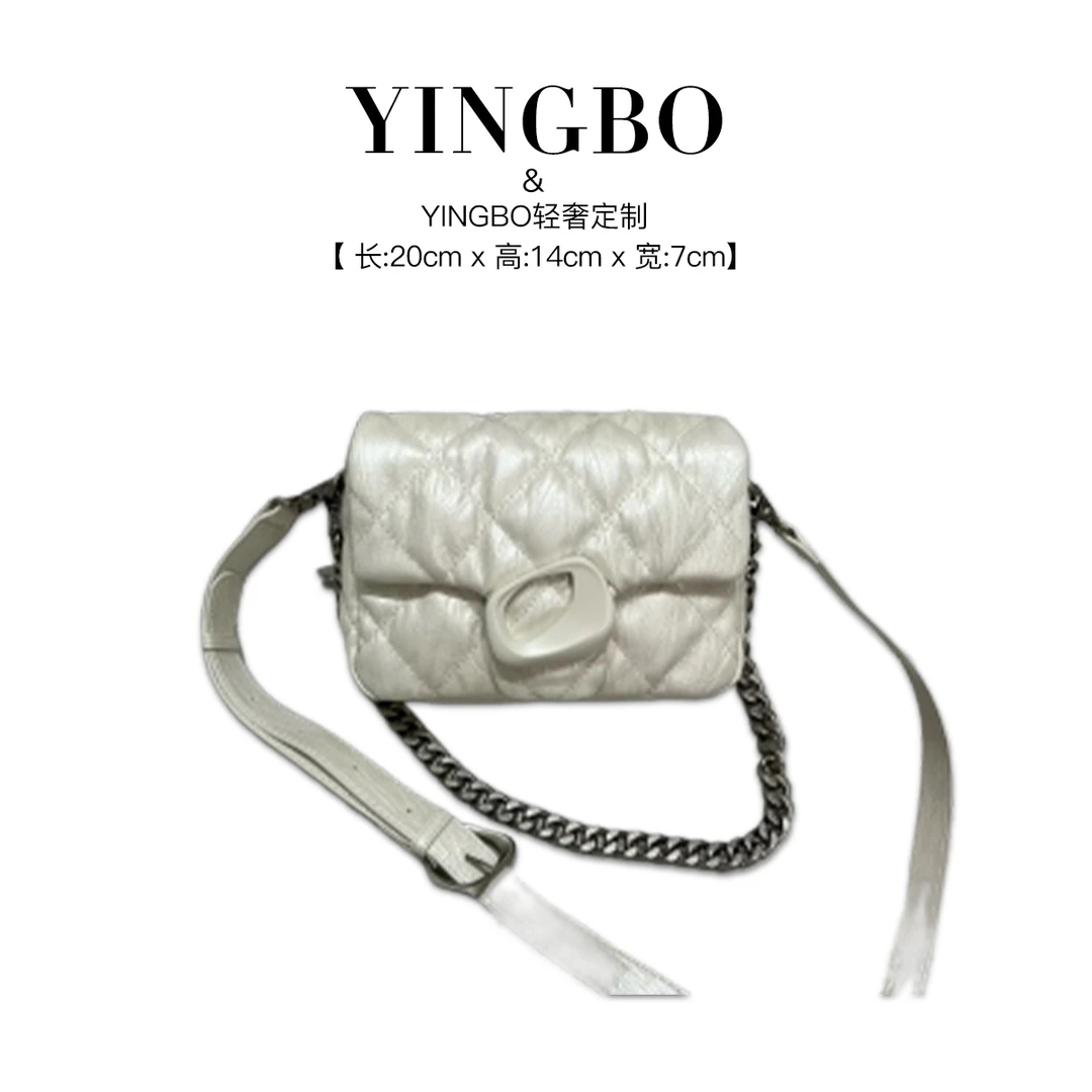 【英柏甄选】ZT-D7172-珍珠白然与纯小众设计感单肩百搭女包
