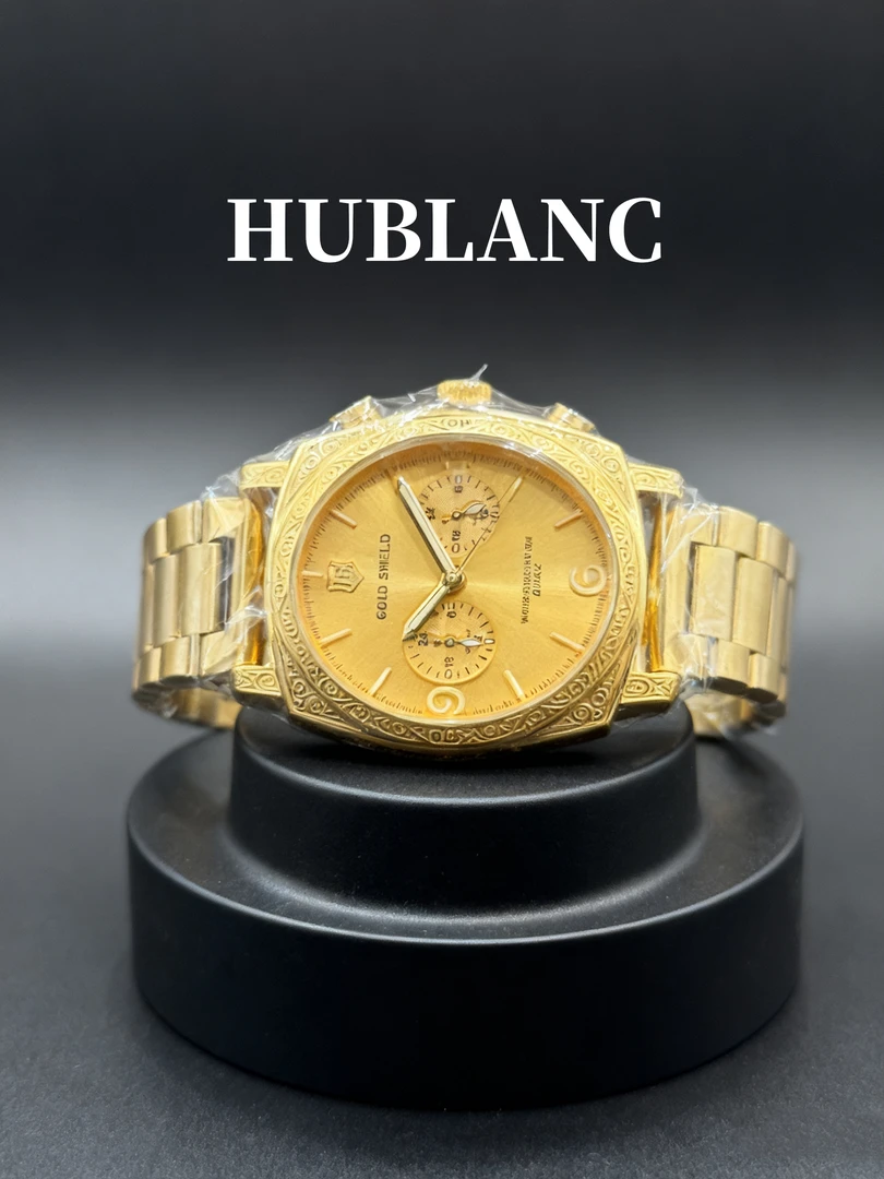 宇珀-多功能男士黄金腕表（石英机芯0.1克）