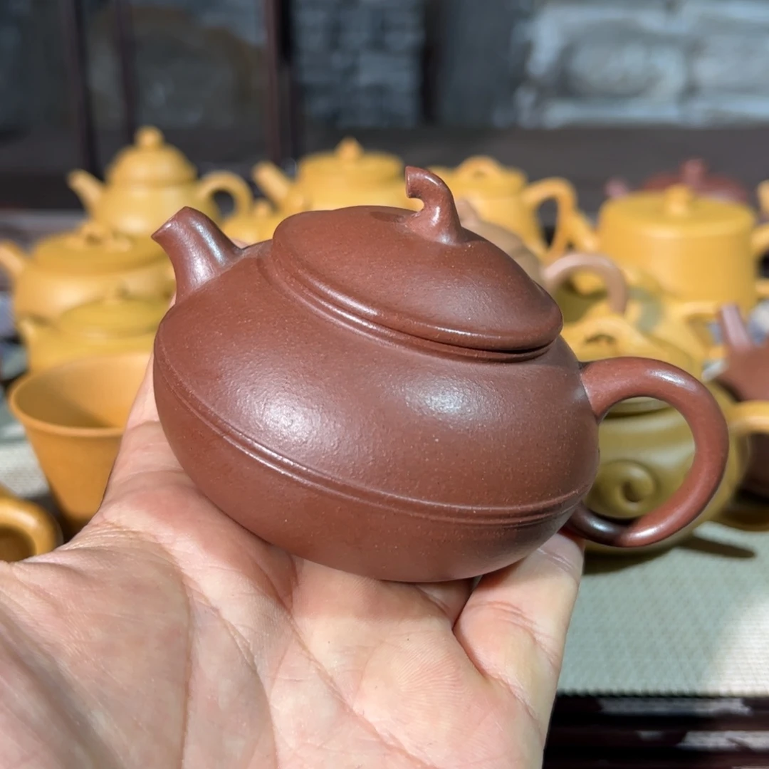 茶壶紫砂全手制作