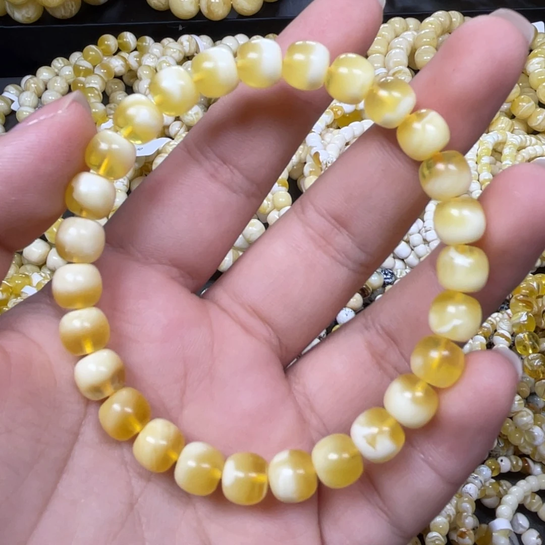 蜜蜡未镶嵌珠宝奇石7.5m