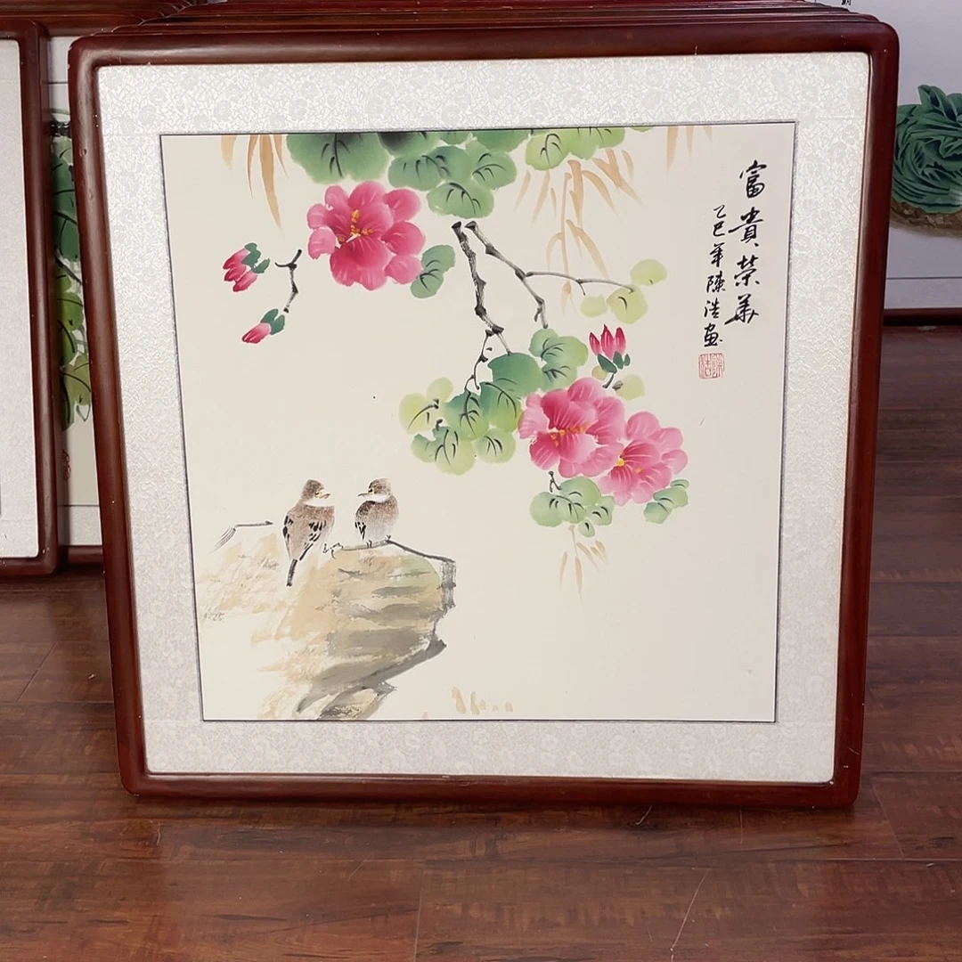 国画带框尺寸63*63厘米