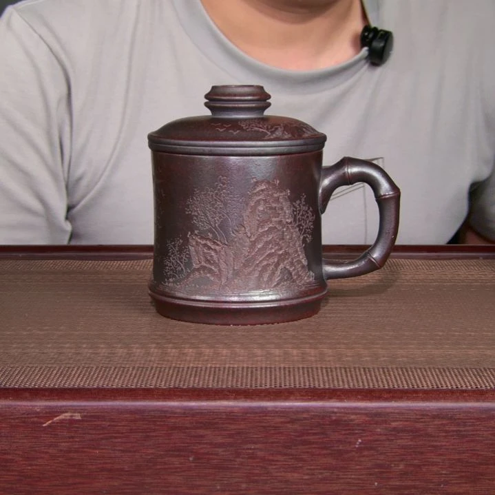茶杯紫砂高货放漏