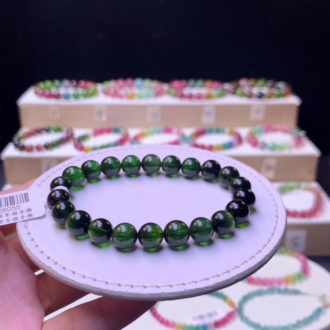 未镶嵌手链碧玺碧玺