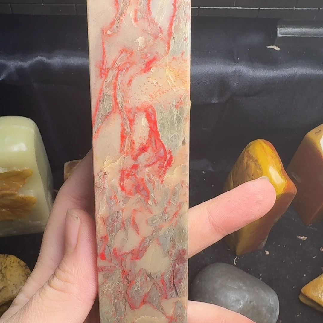 昌化石昌化鸡血印章