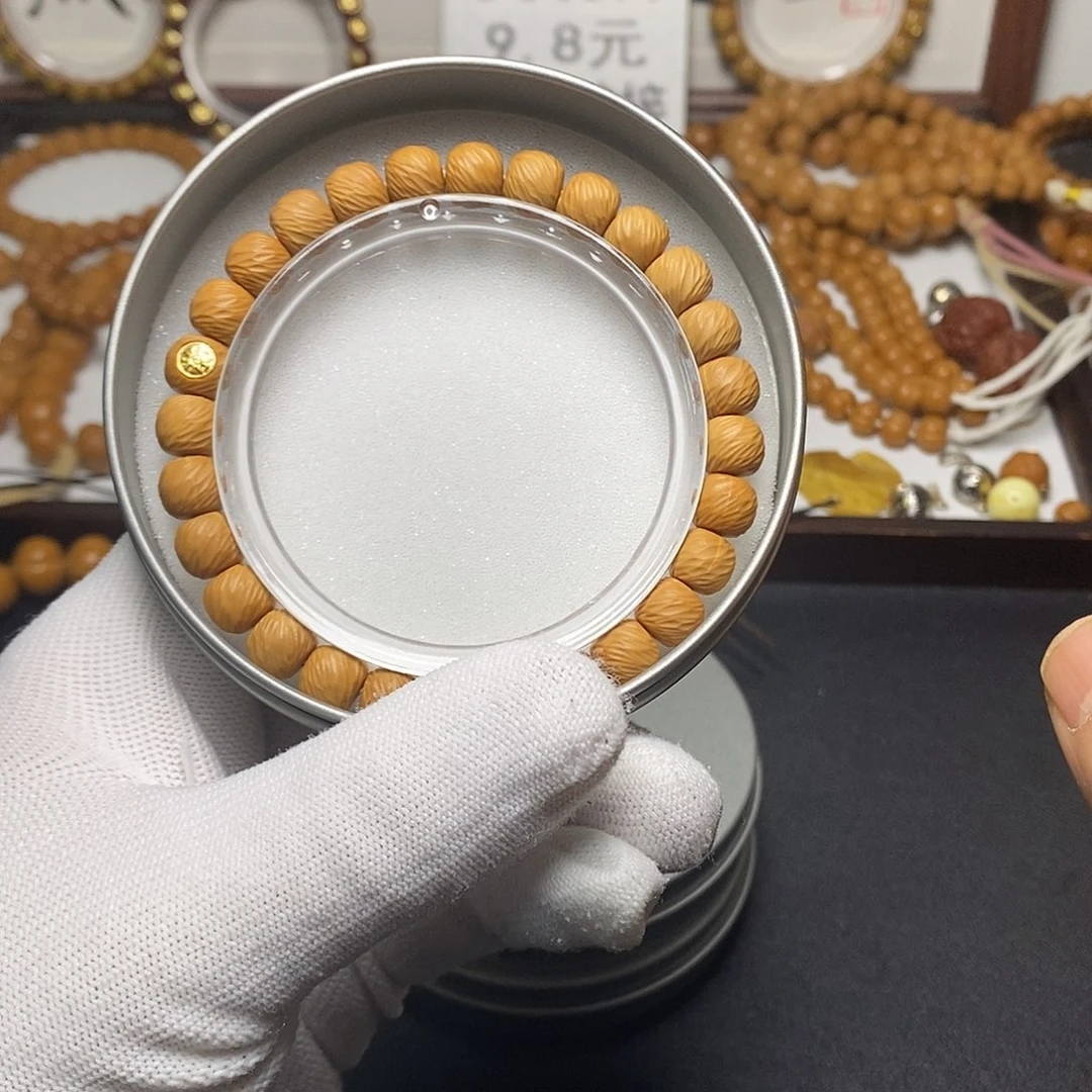 吊坠猴头核桃全品8-9金标超小云锦9号