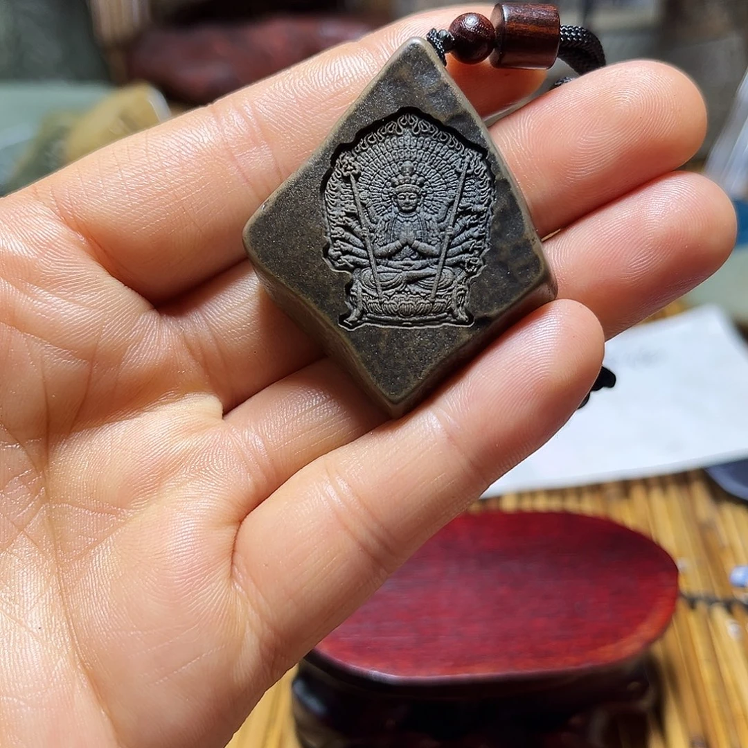 原石雕刻手把件摆件