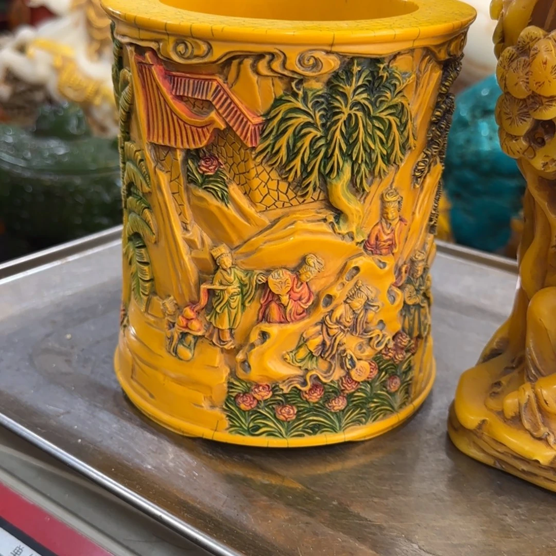 今***哥笔筒摆件笔筒摆件888888