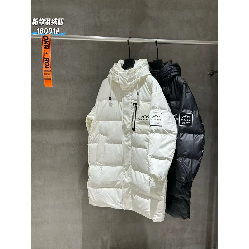 2【帅姐自留】男女同款情侣亲子款秋冬皮羽绒防寒服时尚18091