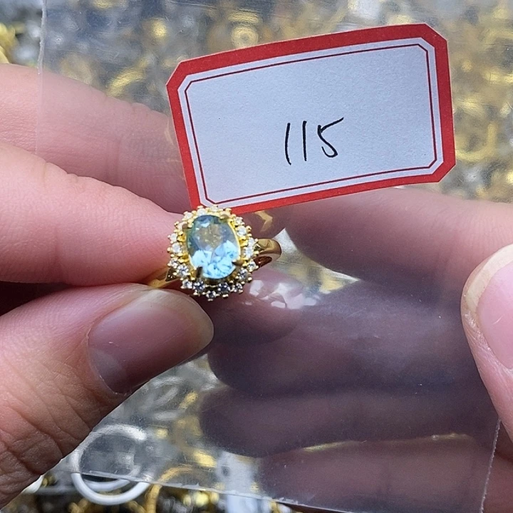 翡翠未镶嵌戒指115