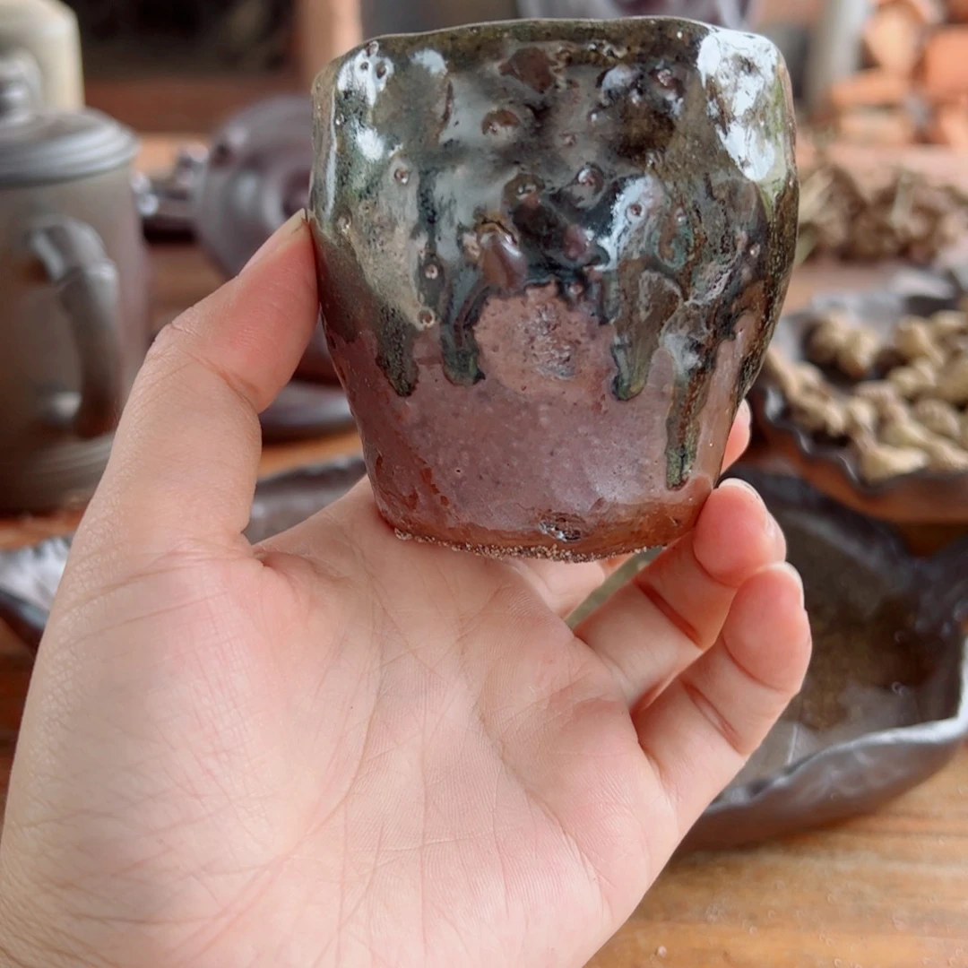坭兴陶贵台龙窑柴烧茶器A22