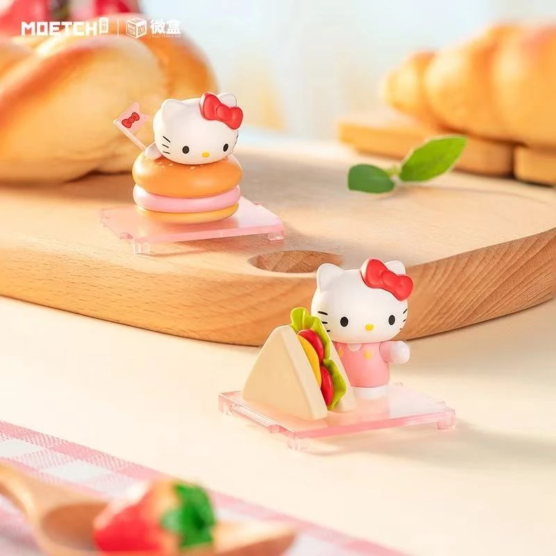 三丽鸥女明星早餐微盒正版盲盒手办摆件
