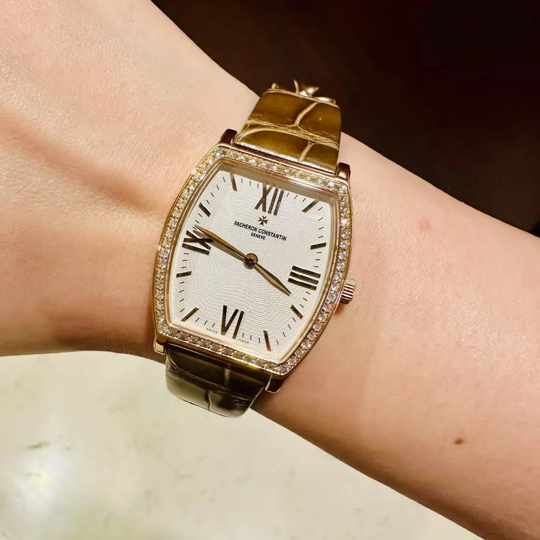 95新 Vacheron Constantin/江诗丹顿 手动36x28,玫瑰金,250507008
