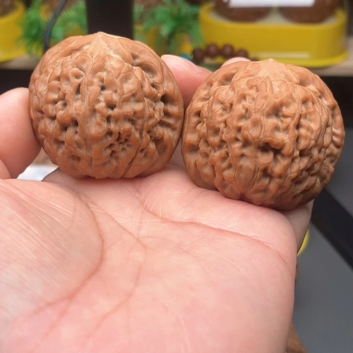 把件文玩核桃莲花