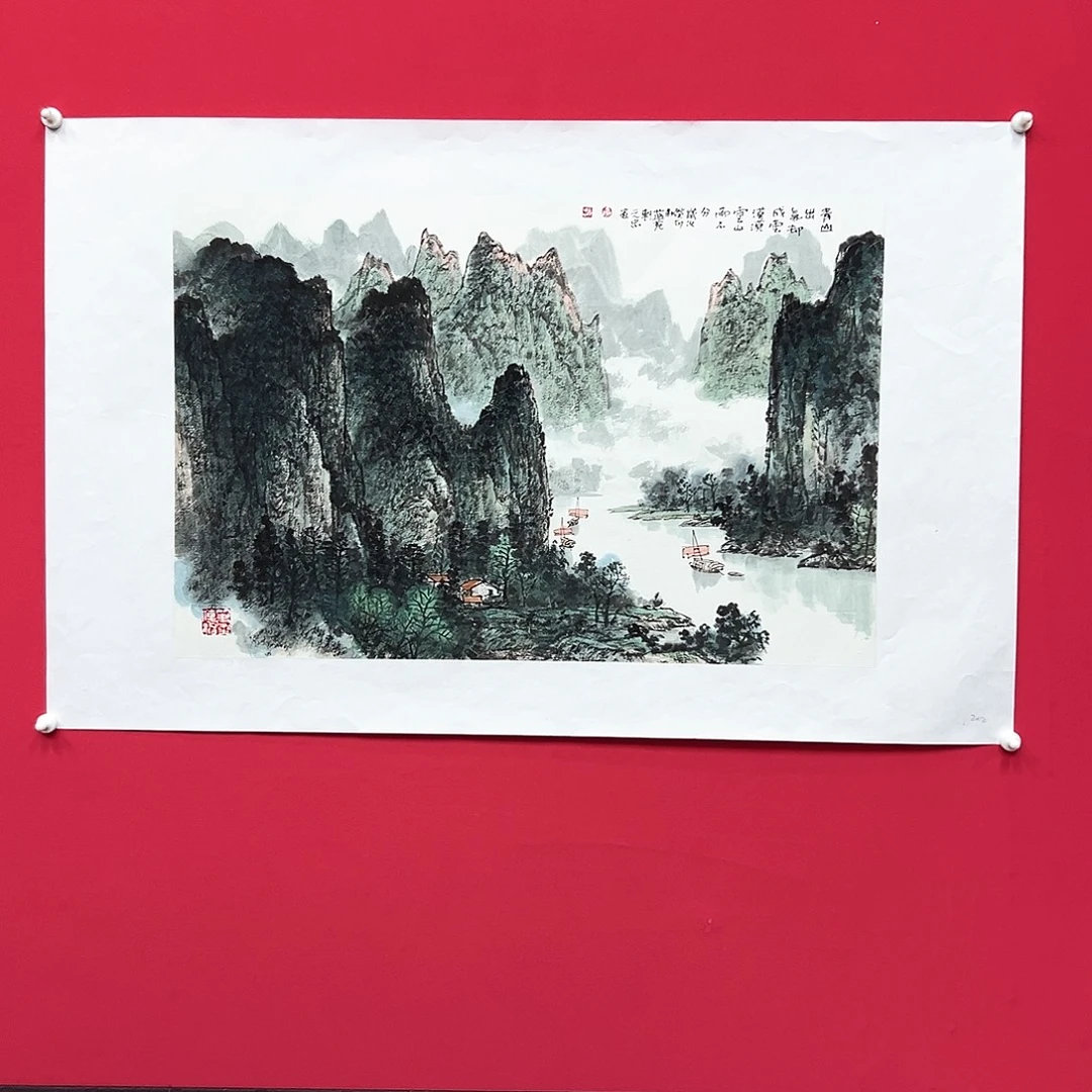 国画吕元忠老师精品
