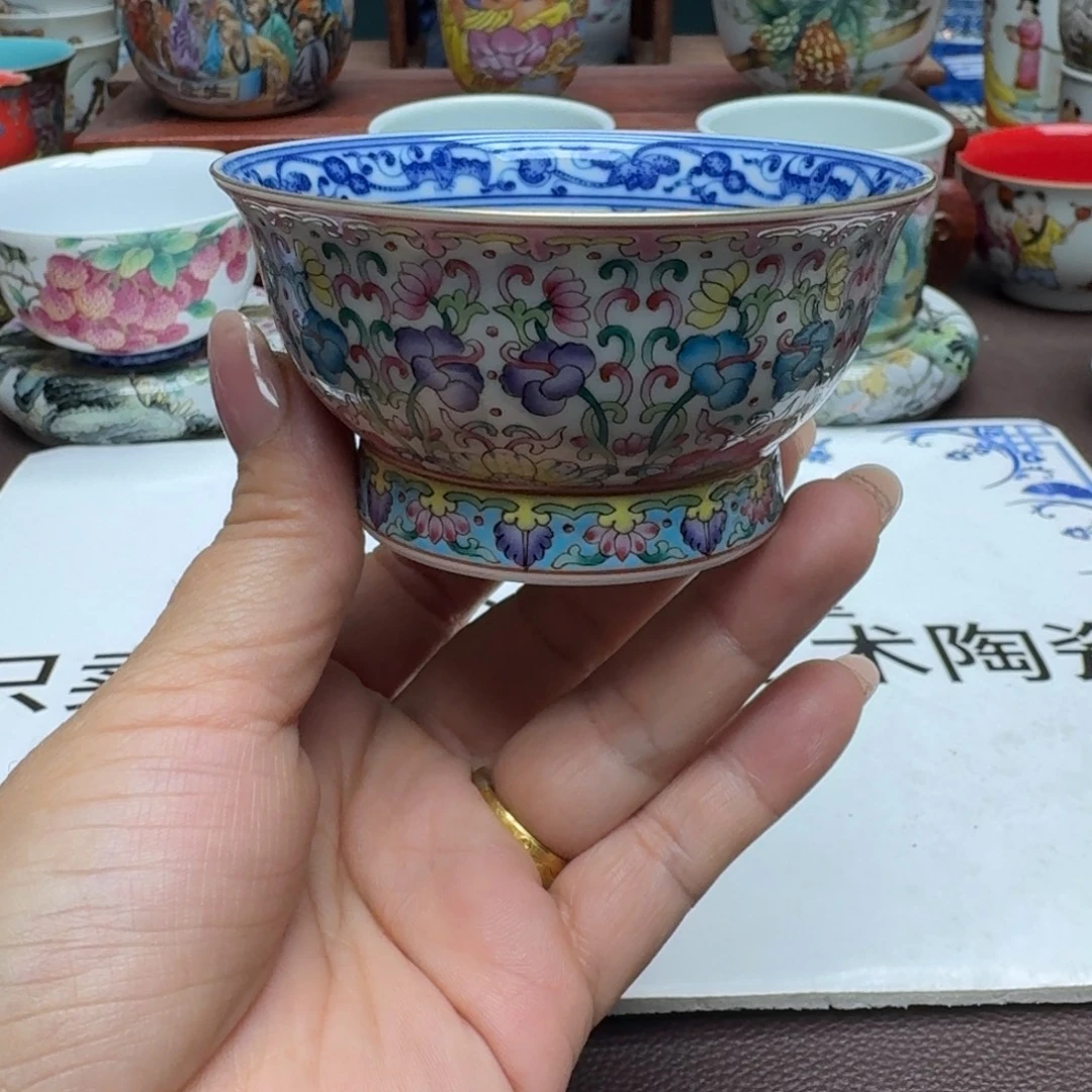 景德镇手工手绘展示