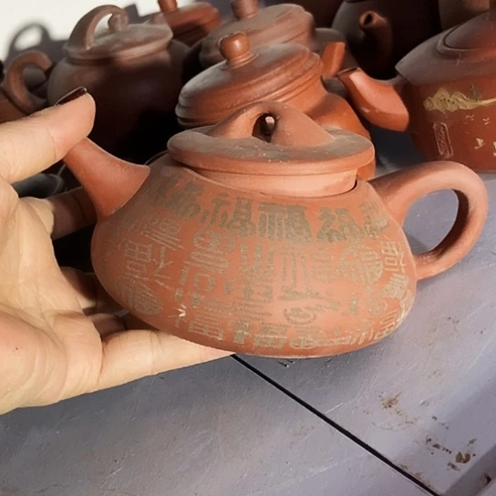 全手工制作宜兴紫砂壶