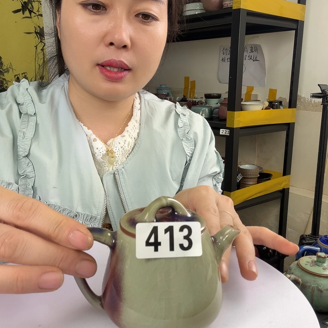 宁家钧窑精美钧瓷茶器