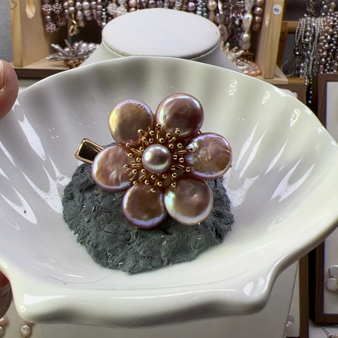 淡水珍珠手绳合金