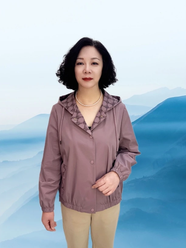 春季短款风衣连帽外套减龄拼色抗风百搭户外休闲气质长袖妈妈装